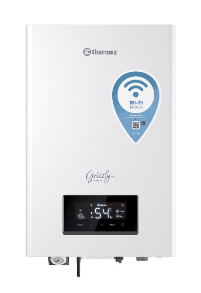 Электрический  котел, настенный одноконтурный THERMEX Grizzly 5-12 Wi-Fi